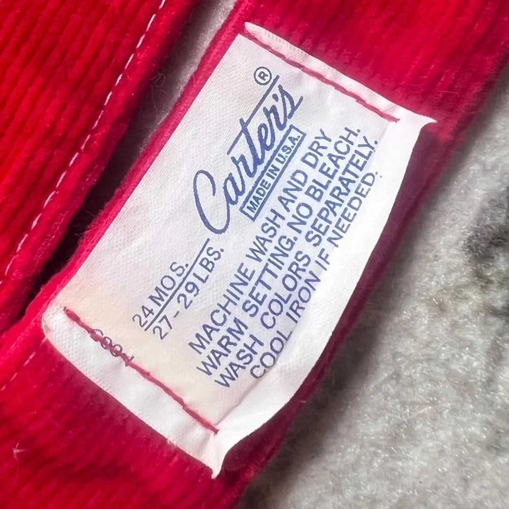 Carters vintage corduroy